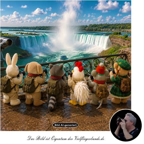 An den Niagarafällen