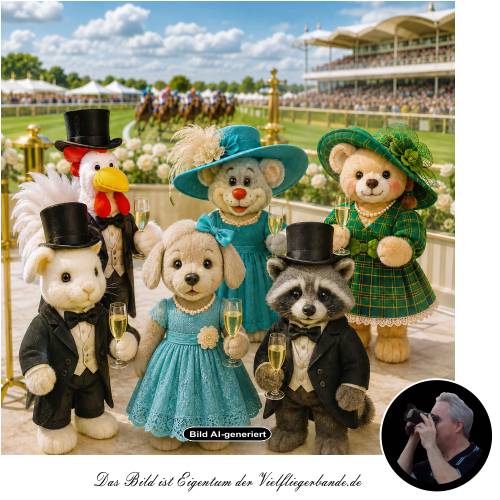 In Ascot beim Pferderennen