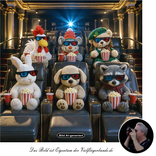 In ihrem privaten Kino