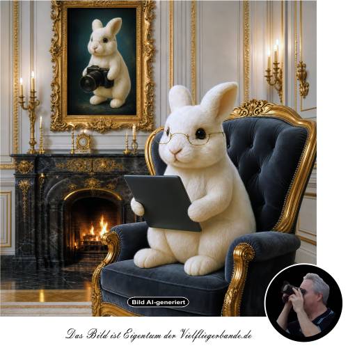 Hasi beim E-Book lesen 2