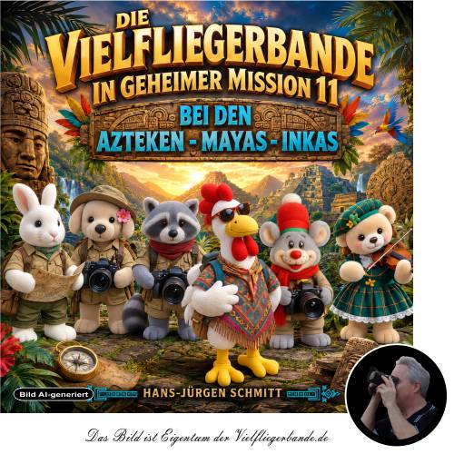 KI-generiertes Bild - Die Vielfliegerbande - In geheimer Mission 11
