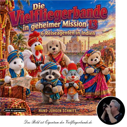 KI-generiertes Bild - Die Vielfliegerbande - In geheimer Mission 13