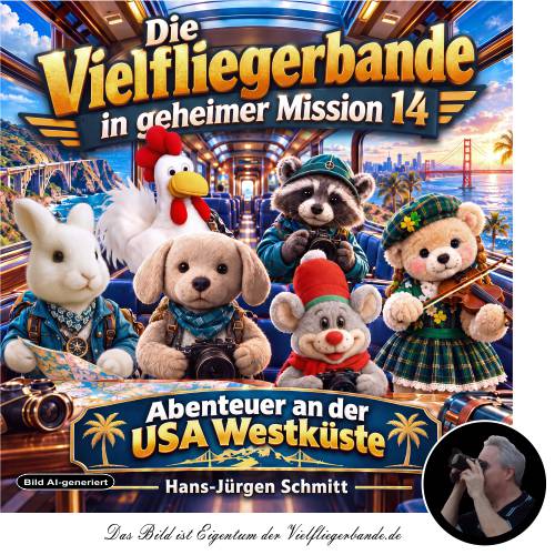 KI-generiertes Bild - Die Vielfliegerbande - In geheimer Mission 14