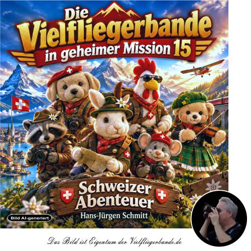 KI-generiertes Bild - Die Vielfliegerbande - In geheimer Mission 15