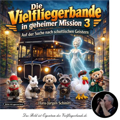 KI-generiertes Bild - Die Vielfliegerbande - In geheimer Mission 3