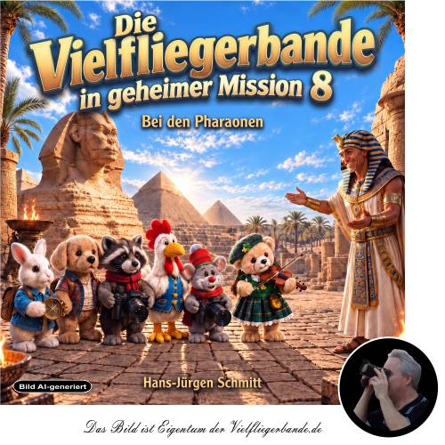 KI-generiertes Bild - Die Vielfliegerbande - In geheimer Mission 8