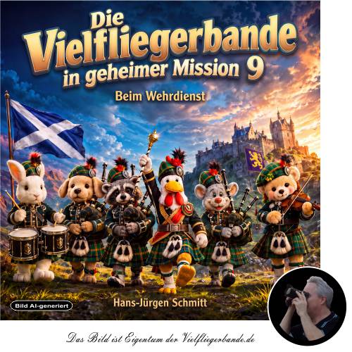 KI-generiertes Bild - Die Vielfliegerbande - In geheimer Mission 9