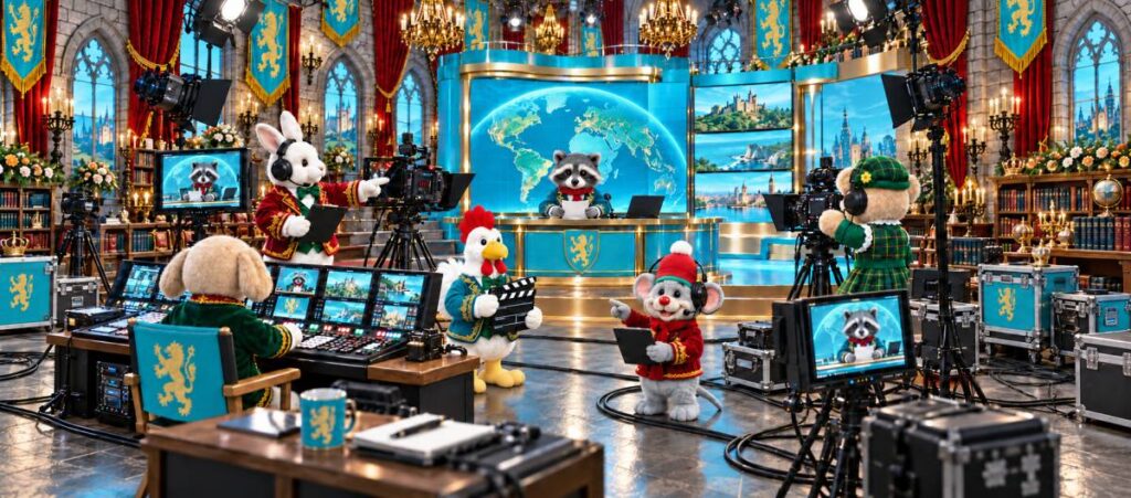 KI-generiertes Bild - TV - News