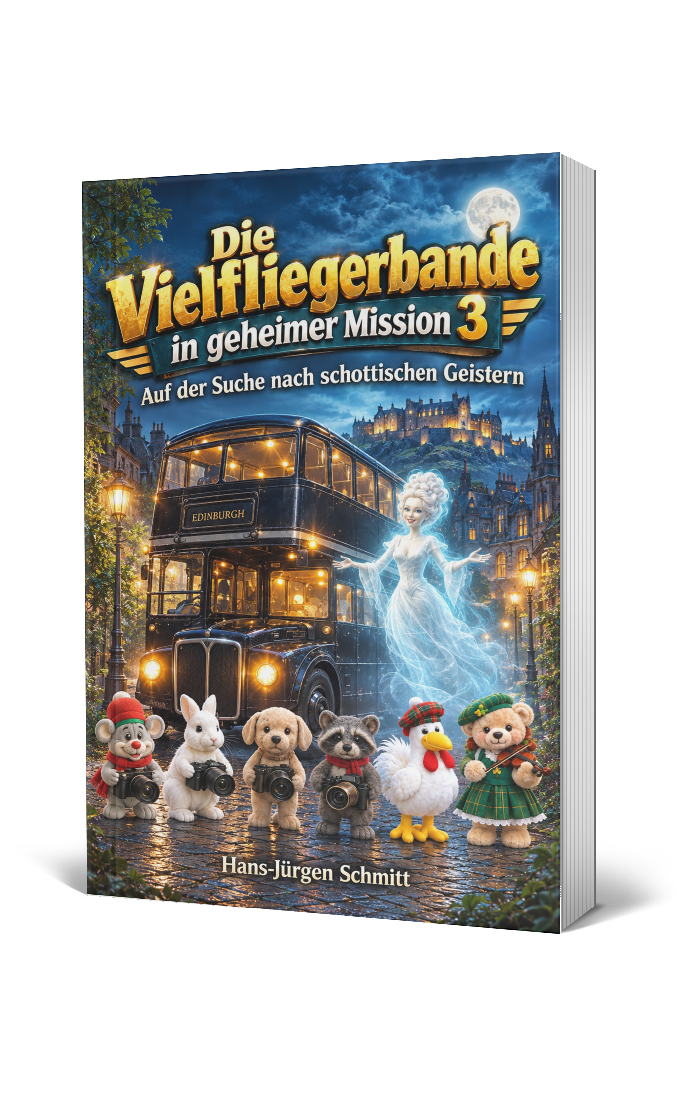 KI-generiertes Bild - VB-Buch Cover - In geheimer Mission 3