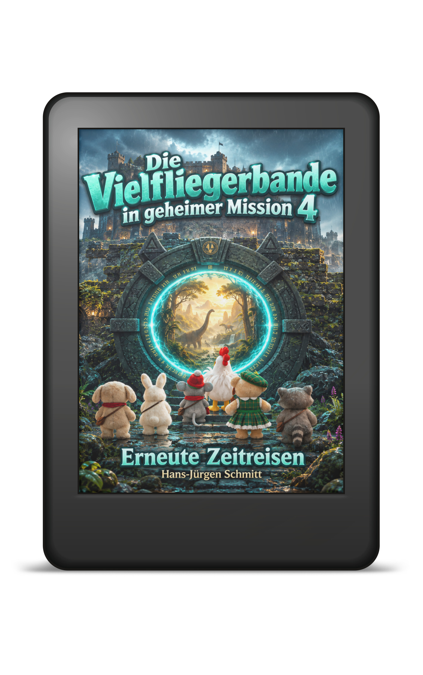 KI-generiertes Bild - VB-E-Book Cover - In geheimer Mission 4