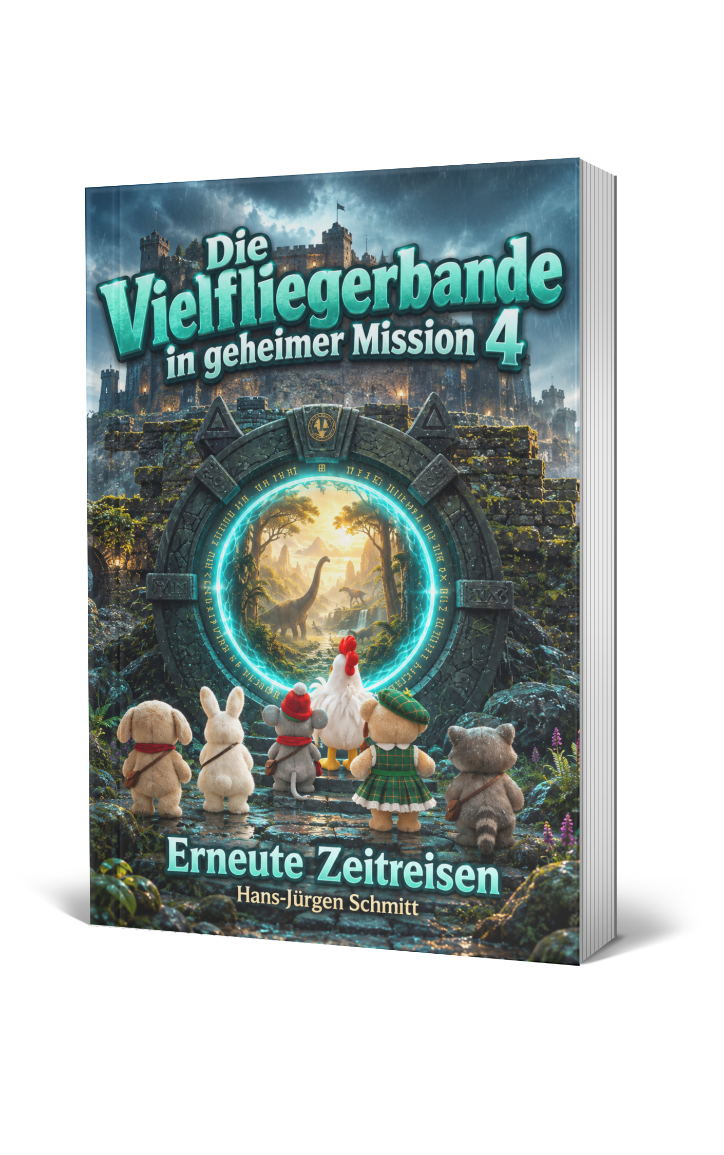 KI-generiertes Bild - VB-Buch Cover - In geheimer Mission 4