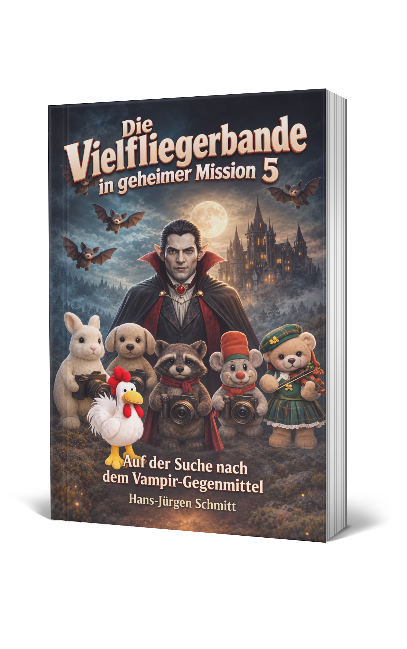 KI-generiertes Bild - VB-Buch Cover - In geheimer Mission 5