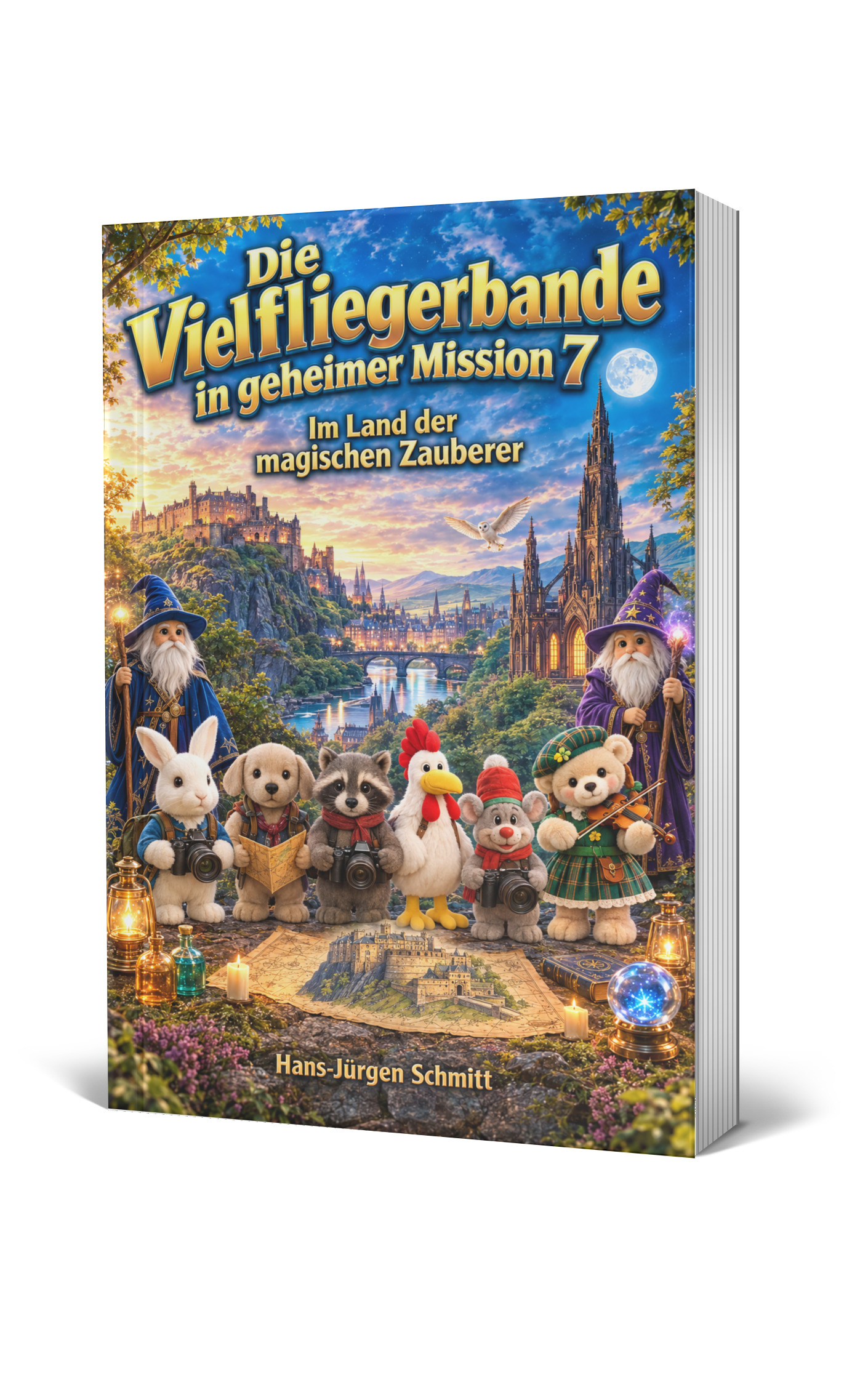 KI-generiertes Bild - VB-Buch Cover - In geheimer Mission 7