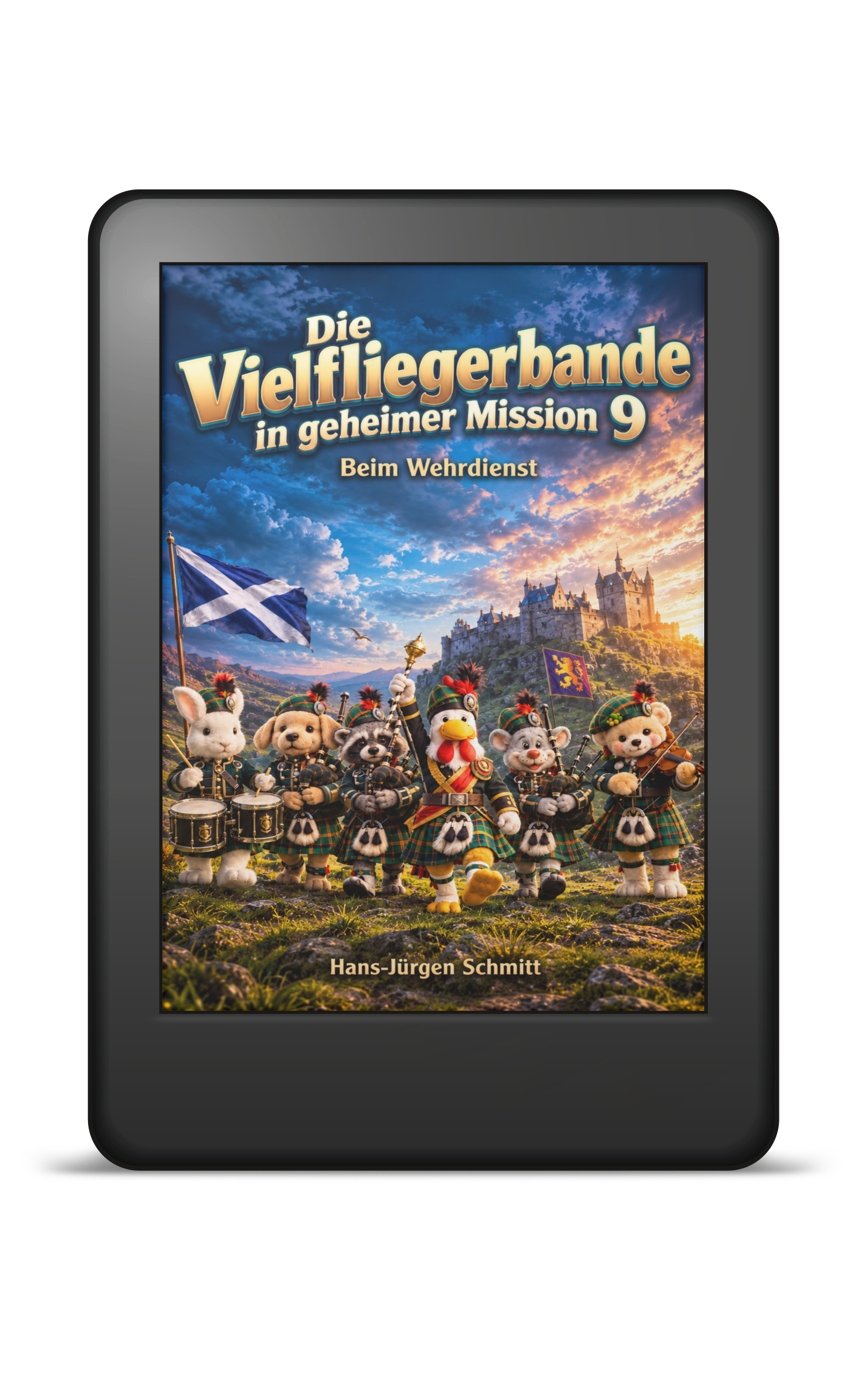 KI-generiertes Bild - VB-E-Book Cover - In geheimer Mission 9