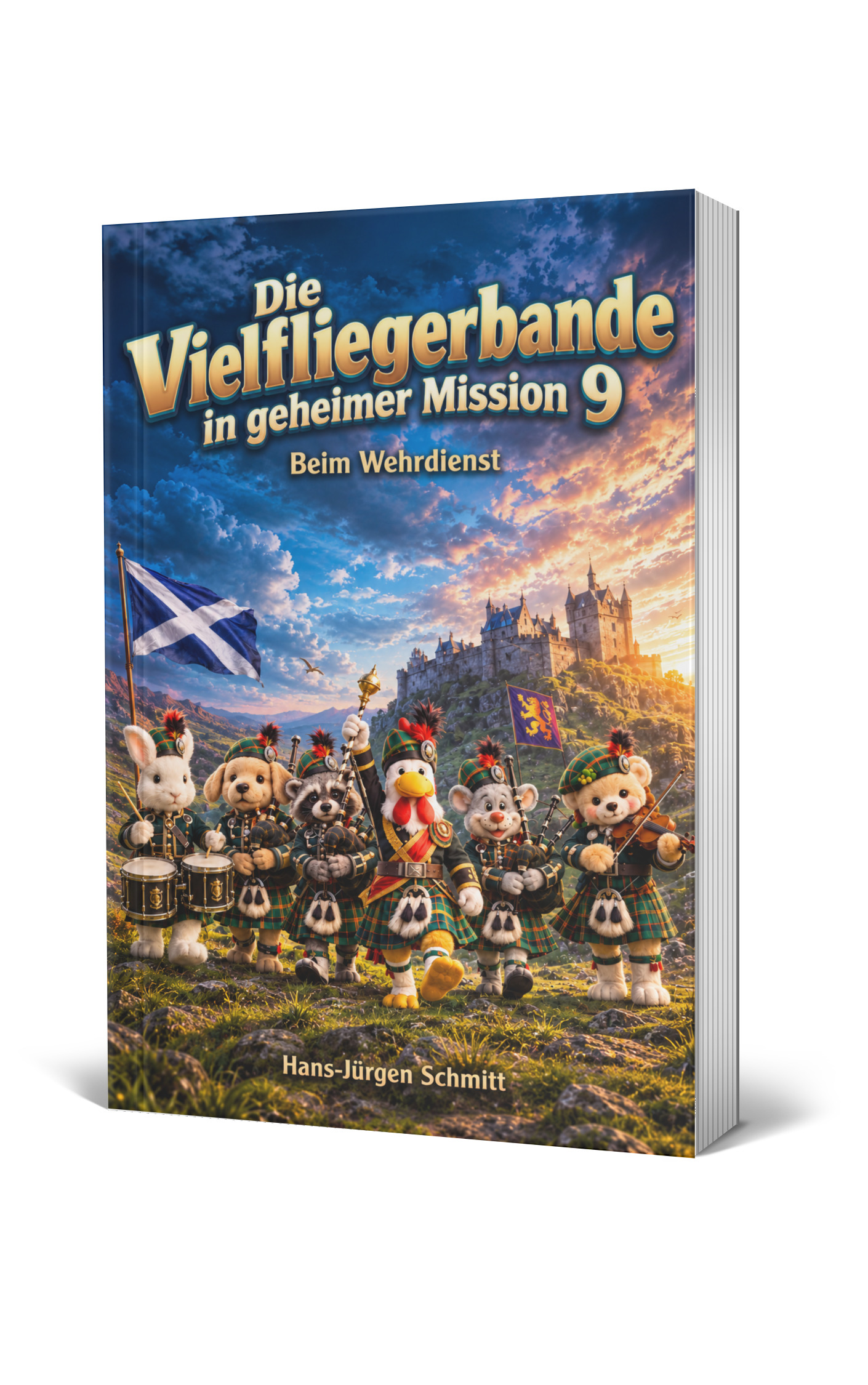 KI-generiertes Bild - VB-Buch Cover - In geheimer Mission 9