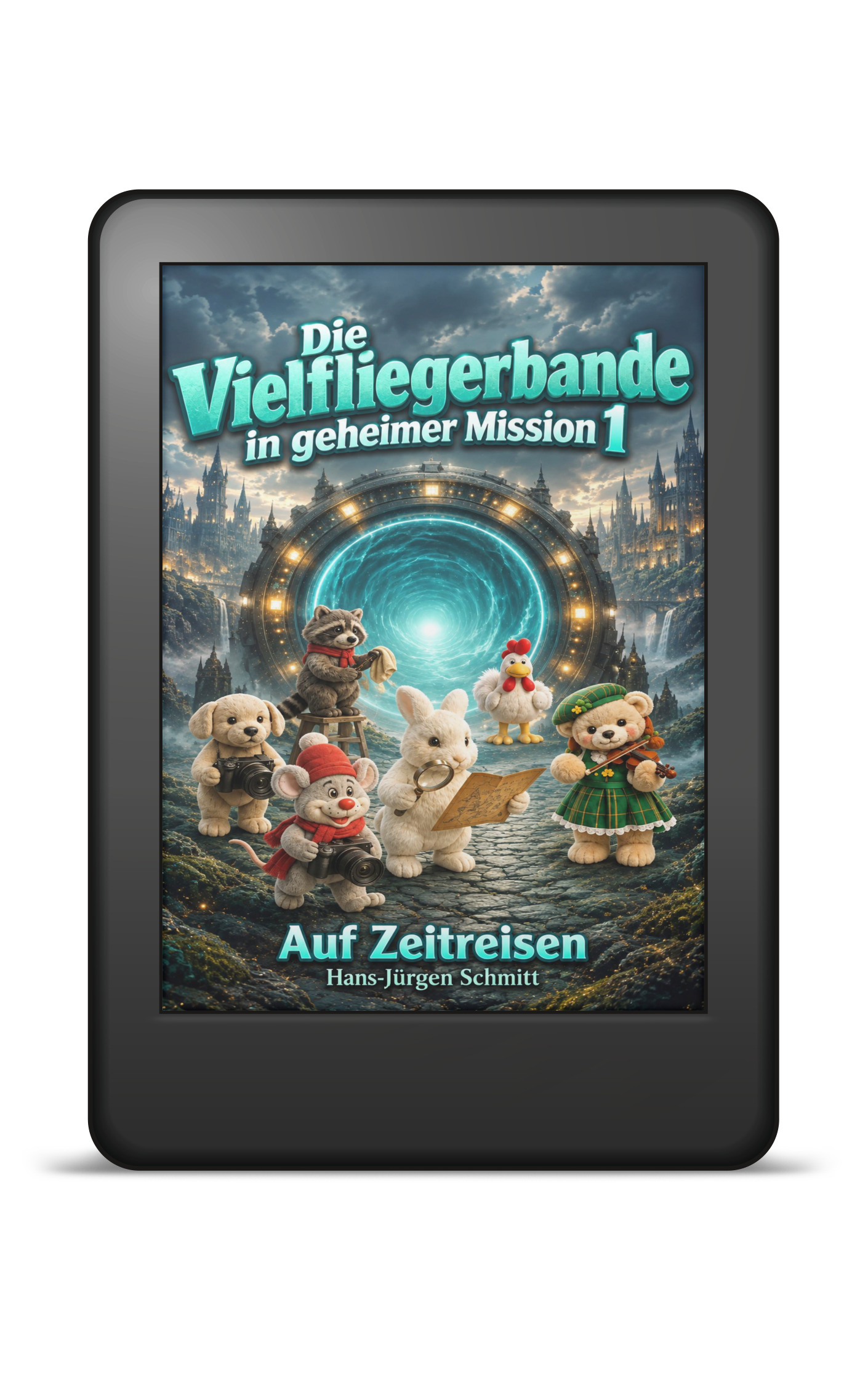KI-generiertes Bild - VB-E-Book Cover - In geheimer Mission 1