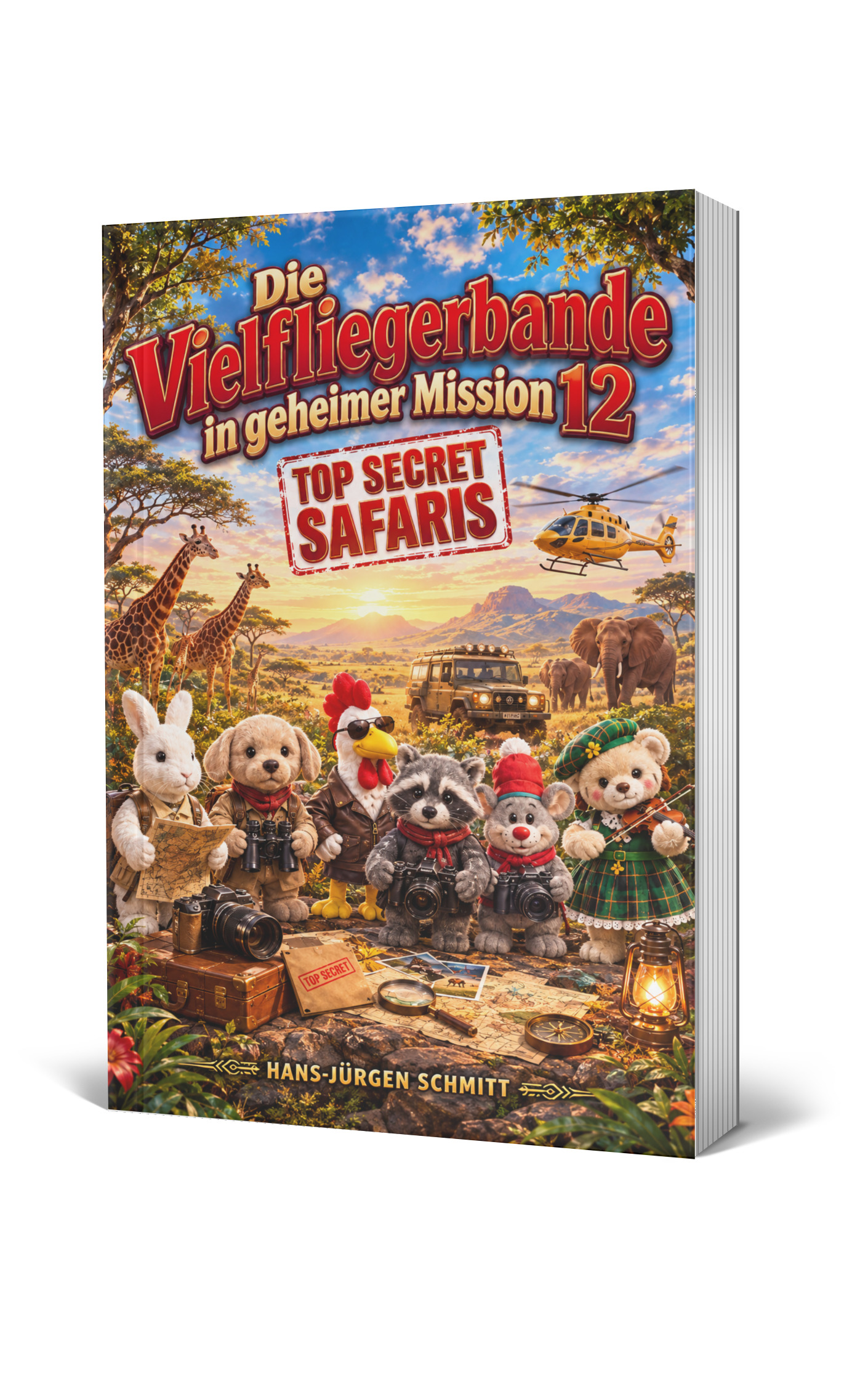 KI-generiertes Bild - VB-Buch Cover - In geheimer Mission 12
