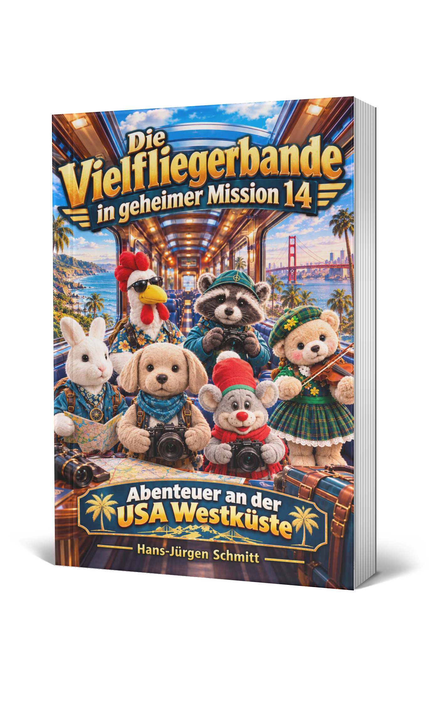 KI-generiertes Bild - VB-Buch Cover - In geheimer Mission 14