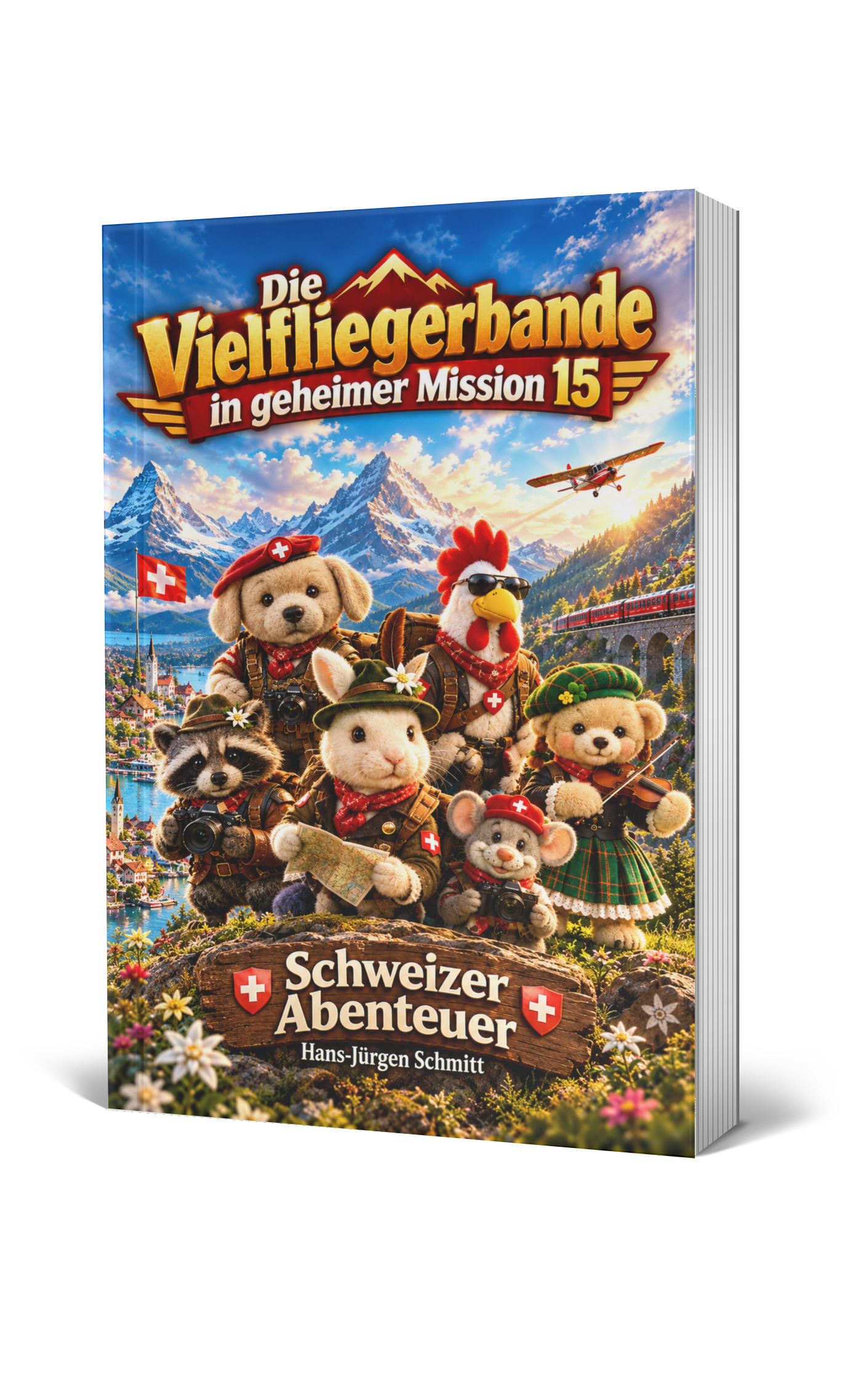 KI-generiertes Bild - VB-Buch Cover - In geheimer Mission 15